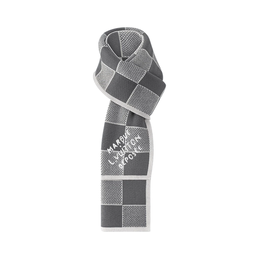 LV - Écharpe Damier Heritage Gris